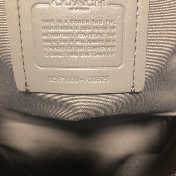 Coach Heather Grey Backpack/Crossbody - Picture 3 of 16